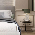 Настольная лампа с абажуром YOGA GIRL варинант исполнения - 2 | Loft Concept в Санкт-петербурге