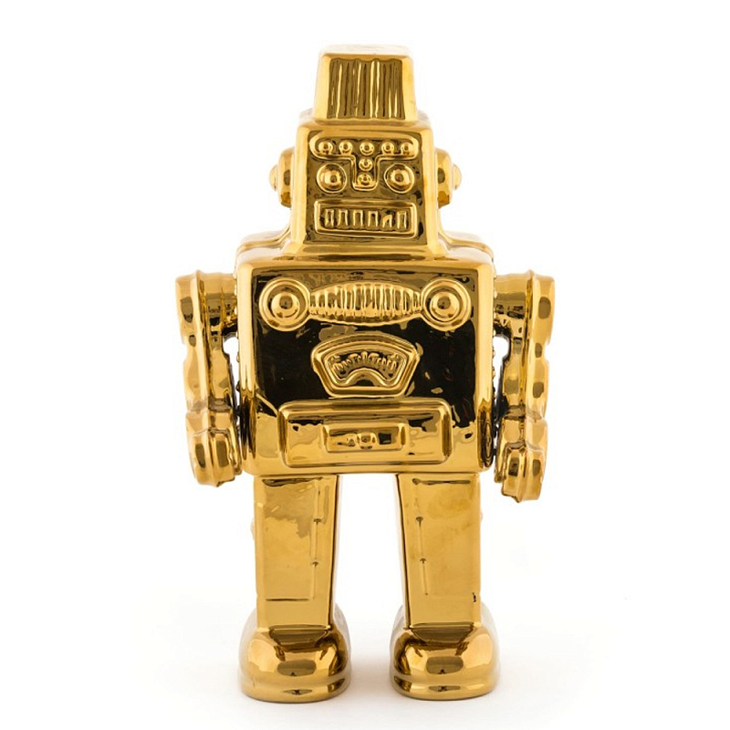 Аксессуар Seletti My Robot Gold Золотой в Санкт-петербурге | Loft Concept 