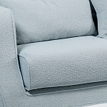 Диван Seldon с мягкими подушками голубое букле варинант исполнения - 5 | Loft Concept в Санкт-петербурге