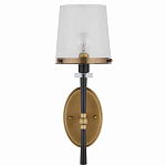 Бра настенное с прозрачным стеклянным абажуром Simple Pure Form варинант исполнения - 3 | Loft Concept в Санкт-петербурге