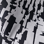 Мебельная ткань Жаккард черно-белый принт 145 см T2-126 варинант исполнения - 3 | Loft Concept в Санкт-петербурге