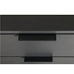 Комод цвета графит с 3-мя ящиками Strict Lines  варинант исполнения - 5 | Loft Concept в Санкт-петербурге