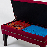 Мягкая банкетка с зоной для хранения Casket Red варинант исполнения - 2 | Loft Concept в Санкт-петербурге