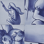 Плитка с рисунком Первый сон варинант исполнения - 3 | Loft Concept в Санкт-петербурге