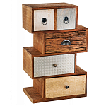 Тумба необычной формы с выдвижными ящиками Shift варинант исполнения - 1 | Loft Concept в Санкт-петербурге