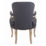 Кресло Aubrey Classical Armchair dark grey velour варинант исполнения - 3 | Loft Concept в Санкт-петербурге