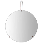 Круглое зеркало на металлическом подвесе Laier Mirror варинант исполнения - 1 | Loft Concept в Санкт-петербурге