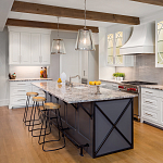 Подвесной светильник с прозрачным коническим стеклянным плафоном в современном стиле Feiss варинант исполнения - 3 | Loft Concept в Санкт-петербурге