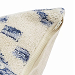 Чехол на подушку с узором в этно-стиле Blue Ikat варинант исполнения - 2 | Loft Concept в Санкт-петербурге