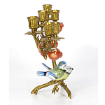 Бронзовый подсвечник на 7 свечей Eden Garden варинант исполнения - 3 | Loft Concept в Санкт-петербурге