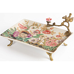 Блюдо фарфоровое Поле цветов Terra варинант исполнения - 2 | Loft Concept в Санкт-петербурге