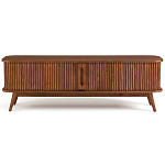 ТВ-тумба с двумя раздвижными дверцами Toinette Brown TV Stand варинант исполнения - 2 | Loft Concept в Санкт-петербурге