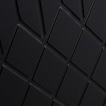 Комод черный округлой формы с рельефным фасадом Black Cut варинант исполнения - 5 | Loft Concept в Санкт-петербурге