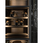 Кухонный гарнитур из дерева и камня с раздвижными дверцами OPERATING COLUMN 2.0 Dada Engenereed Kitchen варинант исполнения - 8 | Loft Concept в Санкт-петербурге