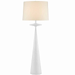 Торшер белый с фигурным каркасом Bleached Element варинант исполнения - 1 | Loft Concept в Санкт-петербурге