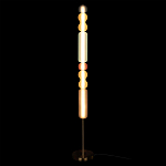 Торшер с разноцветными стеклянными цилиндрами и шарами Eclecticism  варинант исполнения - 1 | Loft Concept в Санкт-петербурге