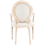 Стул с подлокотниками из массива бука бежевый Solid Luxury варинант исполнения - 2 | Loft Concept в Санкт-петербурге