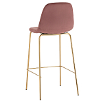 Барный стул на золотистых ножках VENDRAMIN Pink варинант исполнения - 4 | Loft Concept в Санкт-петербурге