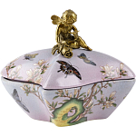 Фарфоровая шкатулка Butterflies and an angel варинант исполнения - 2 | Loft Concept в Санкт-петербурге