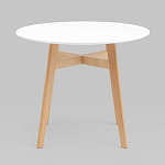 Обеденный стол с белой столешницей ELUNED FURNITURE варинант исполнения - 2 | Loft Concept в Санкт-петербурге