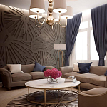 Барельеф JANNET варинант исполнения - 2 | Loft Concept в Санкт-петербурге