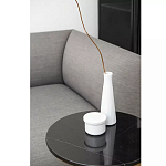 Кофейный столик черный круглый Graceful Base варинант исполнения - 2 | Loft Concept в Санкт-петербурге