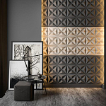 Гипсовая 3D панель с принтографией PM-101 варинант исполнения - 2 | Loft Concept в Санкт-петербурге