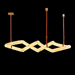 Люстра подвесная с фигурным светодиодным плафоном Calcite Figural Light варинант исполнения - 1 | Loft Concept в Санкт-петербурге