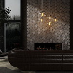 Гипсовая 3D панель с принтографией PM-47 варинант исполнения - 1 | Loft Concept в Санкт-петербурге