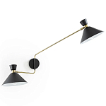 Бра с 2-мя поворотными плафонами Davy Duo Wall Lamp варинант исполнения - 4 | Loft Concept в Санкт-петербурге