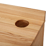 Рабочий стол из массива ясеня Marleen Wooden Desk варинант исполнения - 2 | Loft Concept в Санкт-петербурге