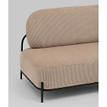 Диван Стоун велюр рельефный бежевый варинант исполнения - 2 | Loft Concept в Санкт-петербурге