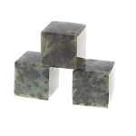 Кубик для охлаждения виски из уральского нефрита Natural Stone Cube варинант исполнения - 2 | Loft Concept в Санкт-петербурге