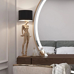 Настольная лампа с абажуром Cretto Mir варинант исполнения - 2 | Loft Concept в Санкт-петербурге