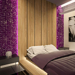 Гипсовая 3D панель с принтографией PM-45 варинант исполнения - 2 | Loft Concept в Санкт-петербурге