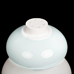 Настольная лампа из стеклянных сфер в пастельных тонах Высота 40 см Pastel Lunaria варинант исполнения - 5 | Loft Concept в Санкт-петербурге