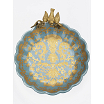 Блюдо фарфоровое Птица на ветке Flora варинант исполнения - 5 | Loft Concept в Санкт-петербурге