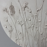 Панно Белые цветы варинант исполнения - 3 | Loft Concept в Санкт-петербурге