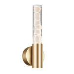 Бра c цилиндрическим прозрачным плафоном с имитацией из кубиков льда Freezing варинант исполнения - 2 | Loft Concept в Санкт-петербурге