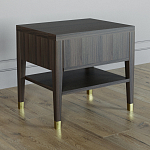 Прикроватная тумбочка с ящиком Elsa Dreams Walnut варинант исполнения - 4 | Loft Concept в Санкт-петербурге