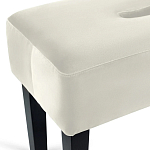 Мягкий  пуф на черных ножках Winton Pouf варинант исполнения - 10 | Loft Concept в Санкт-петербурге