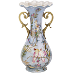 Ваза фарфоровая с попугаями Gaya варинант исполнения - 1 | Loft Concept в Санкт-петербурге