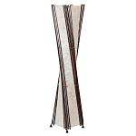 Торшер из перламутра на металлическом каркасе Indonesian Wave варинант исполнения - 2 | Loft Concept в Санкт-петербурге