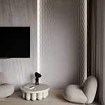 Гипсовая 3D Панель M-16 варинант исполнения - 1 | Loft Concept в Санкт-петербурге