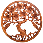 Панно из дерева Sakura Panel With Trees варинант исполнения - 1 | Loft Concept в Санкт-петербурге