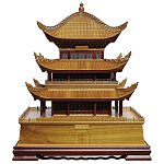 Макет Китайской башни архитектурная миниатюра  варинант исполнения - 2 | Loft Concept в Санкт-петербурге