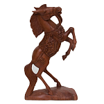 Статуэтка лошадь деревянная Thick Mane варинант исполнения - 1 | Loft Concept в Санкт-петербурге