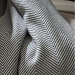 Плед из шерсти мериноса серого цвета 130×180 см Gray Waves варинант исполнения - 6 | Loft Concept в Санкт-петербурге