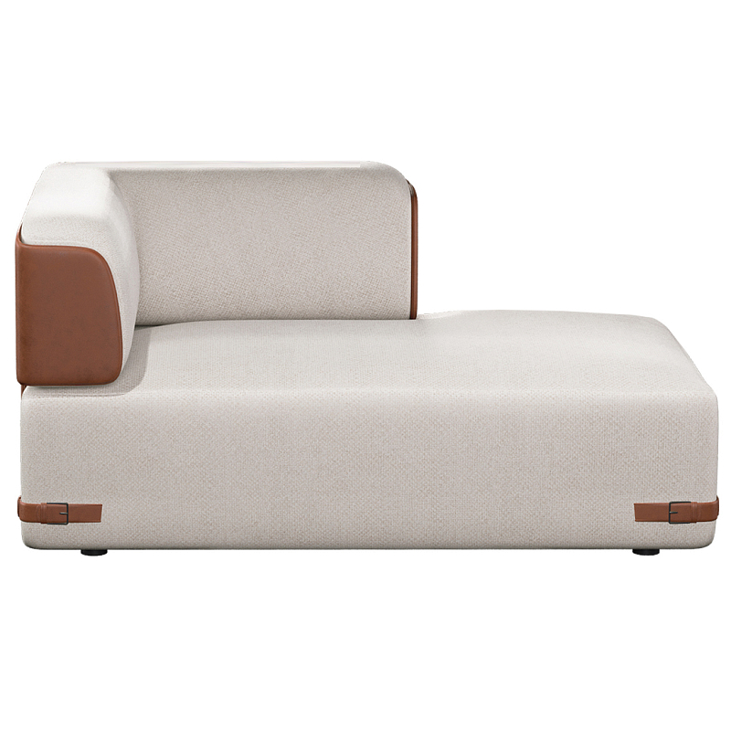 Кушетка Richmond  Молочный Коричневый в Санкт-петербурге | Loft Concept 