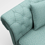 Мебельная ткань Шенилл бирюзовый цвет 142 см T4-61 варинант исполнения - 10 | Loft Concept в Санкт-петербурге